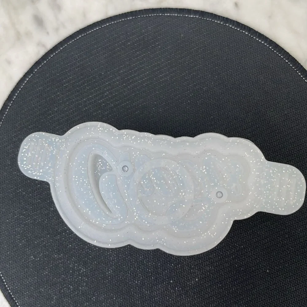 White Cheers Silicone Mold 5L inx1.5W inx 2H in